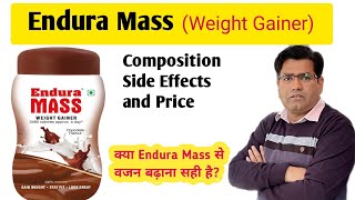 Endura Mass Benefit Composition Side Effects and Price explained  Weight Gain Powder [upl. by Gwennie55]