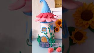 Learn how to make palace with super clay diy palace clay diy craft handmade [upl. by Eleazar]