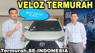 Veloz 2022 Model Terbaru Harga Promo SPEKTAKULER  Toyota Veloz Q 15 Manual Warna Putih [upl. by Platt]