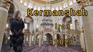 Kermanshah visiting the historical market and the only Ottomanstyle mosque in Iran، part 2 [upl. by Hadnama]