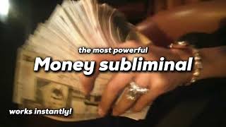 money subliminal  the audio that will make you rich  new formula wealth affirmations [upl. by Abdul]