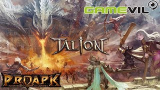 Talion Gameplay Android  iOS Open World MMORPG by GAMEVIL CBT [upl. by Icart]