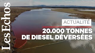 Arctique  une fuite de diesel provoque une gigantesque marée rouge [upl. by Saisoj]