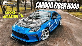 2022Up GR86 BRZ Front Vented Bumper Hood Installation EOS ft Justinackerman [upl. by Akli284]