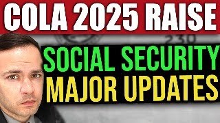 COLA 2025 Pay Increase for Social Security… KEEPS FALLING September Update [upl. by Adrea]