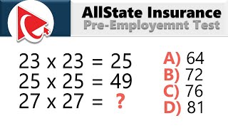 How to Pass AllState Insurance PreEmployment Test Questions with Answers amp Explanations [upl. by Mharba302]