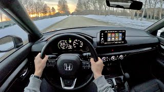 2023 Honda CRV Sport Touring  POV Driving Review [upl. by Eveleen973]