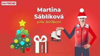 Martina Sáblíková píše Ježíškovi [upl. by Quartas250]