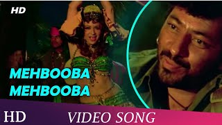 Mehbooba Mehbooba  Sholay 1975  Helen  Amitabh Bachchan  Bollywood Dance Hit Song [upl. by Ecilahc]