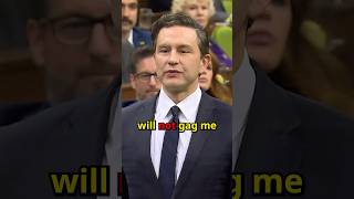 Pierre Poilievre tells Justin Trudeau that he WON’T BE GAGGED  October 23 2024 [upl. by Crawley]