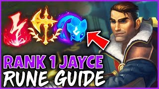 THE ONLY JAYCE RUNE GUIDE YOU NEED FOR SEASON 9 IN DEPTH  League of Legends [upl. by Foah]