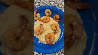 Cheesy Shrimp amp Grits With A Mocktail shorts shrimpandgrits [upl. by Lonne]