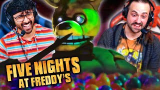 FIVE NIGHTS AT FREDDYS TRAILER 2 REACTION Official FNAF Movie Trailer 2023 [upl. by Drahsir]