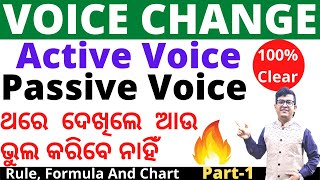 Active Voice And Passive VoiceVoice Change Of SentenceAll Rules And FormulaGrammar by Chinmay Sir [upl. by Nickie]