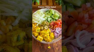 A healthy Paneer Tikka salad for weight loss  Aparna Rathore [upl. by Eiclek706]