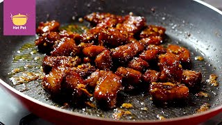 Easy Honey Glazed Pork  Sticky Honey Pork  Best Recipe for Honey Pork [upl. by Assennav306]