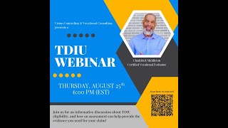 TDIU Webinar  Why you were denied TDIU Benefits amp What to Do about it [upl. by Nawor974]