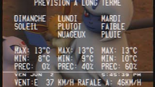 Meteomedia BaieComeau WeatherSTAR 3000 Prévisions Locales 2 Juin 2023 [upl. by Niwle239]