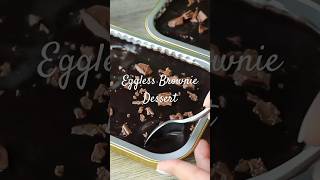 Eggless Brownie in JUST 90 seconds [upl. by Merilee490]