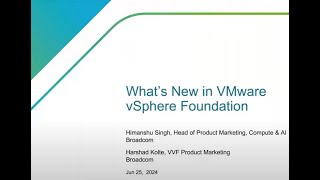 Whats New in VMware vSphere Foundation 52 [upl. by Darsey]