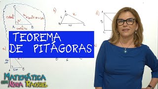 TEOREMA DE PITÁGORAS  EXERCÍCIOS [upl. by Ahsahs]