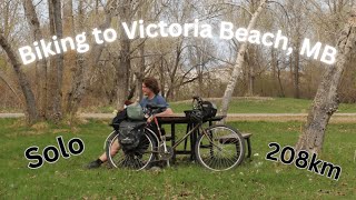 Biking to Victoria Beach Manitoba and Back 208km [upl. by Ahsemak]