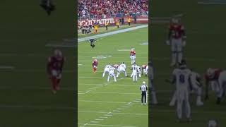 Ambry Thomas breaks up pass from Lamar Jackson Ravens vs Niners MNF 12242023 [upl. by Forelli]