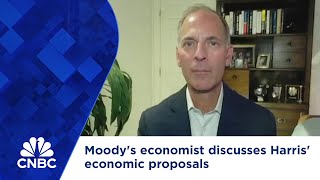 Moodys economist discusses Harris economic proposals [upl. by Gratianna952]