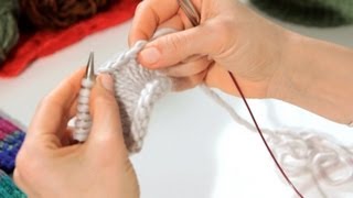 How to Do a Stretchy Bind Off  Knitting [upl. by Nabal918]