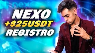 Como GANAR 25 DOLARES CON NEXO  Nexo REFERIDOS  PROMOCION [upl. by Eilsek]