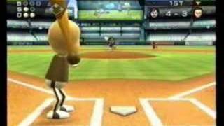 Wii Sports Multiplayer Wii Baseball [upl. by Krauss]