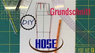 DIY Grundschnitt Hose selber erstellen [upl. by Doowron]