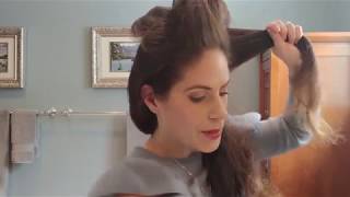 Hot rollers for voluminous bouncy curls News anchor hair secret [upl. by Bish]