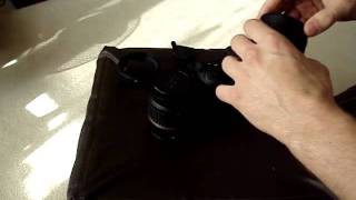 Tamron 18200 unboxing Sony A200 [upl. by Tenaej]