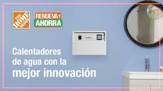 Conoce los calentadores de agua con la mejor innovación  Plomería  The Home Depot Mx [upl. by Heffron]