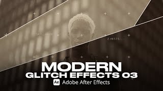 Modern Glitch Effect  After Effects Template [upl. by Rol598]