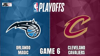 Orlando Magic vs Cleveland Cavaliers Game 6  NBA Live Scoreboard [upl. by Naesal]