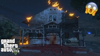 GTA 5  The SCARIEST HOUSE Ever haunted [upl. by Achorn]