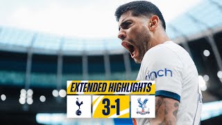 TOTTENHAM HOTSPUR 31 CRYSTAL PALACE  EXTENDED PREMIER LEAGUE HIGHLIGHTS [upl. by Nahtnamas]