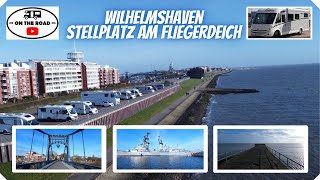 Wilhelmshaven Stellplatz am Fliegerdeich [upl. by Arik]