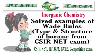 Super tricks to Solved examples of Wades Rule Types amp structure of borane  Inorganic Chemistry [upl. by Elad]