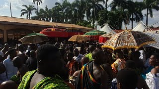 Asantehene Otumfour Osei Tutu Adae k3se3 live at Manhyia [upl. by Amjan848]