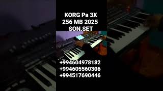 korg pa3x 2025 azerbijan set [upl. by Oicnedif]