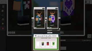 ⭐3 Capas Grátis Minecraft📱💻❕ Aniversário 15 anos🎁minecraft minecraftbedrock minecraft15 [upl. by Riegel177]