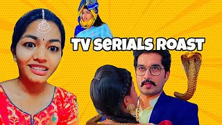 TV SERIALS ROAST🔥 TELUGU  roast trending telugutrolls [upl. by Weidman]