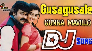 Gusagusale Gunna Mamillo Dj Song  Chiranjeevi Dj Songs  Old Dj Songs Telugu [upl. by Dyane]