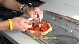 Fit2Fat2Fit  Low Carb Chicken Pizza Recipe [upl. by Malka]