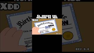 El Origen del nombre de Meg familyguy petergriffin humor shorts shortsfeed shortsviral [upl. by Maddocks]