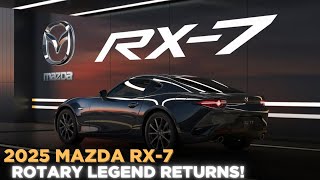 2025 Mazda RX7 Rotary Legend Returns [upl. by Lael732]