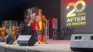 SUNMISOLA AGBEBI FT SHOLA ALLYSON AT 20 YEARS AFTER EJI OWURO CONCERT [upl. by Allrud]